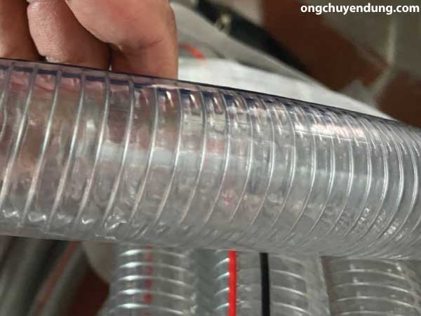 Ống nhựa mềm lõi thép với đường kính trong 27mm